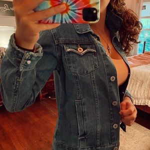 Levi’s Denim Jacket with bedazzled pocket